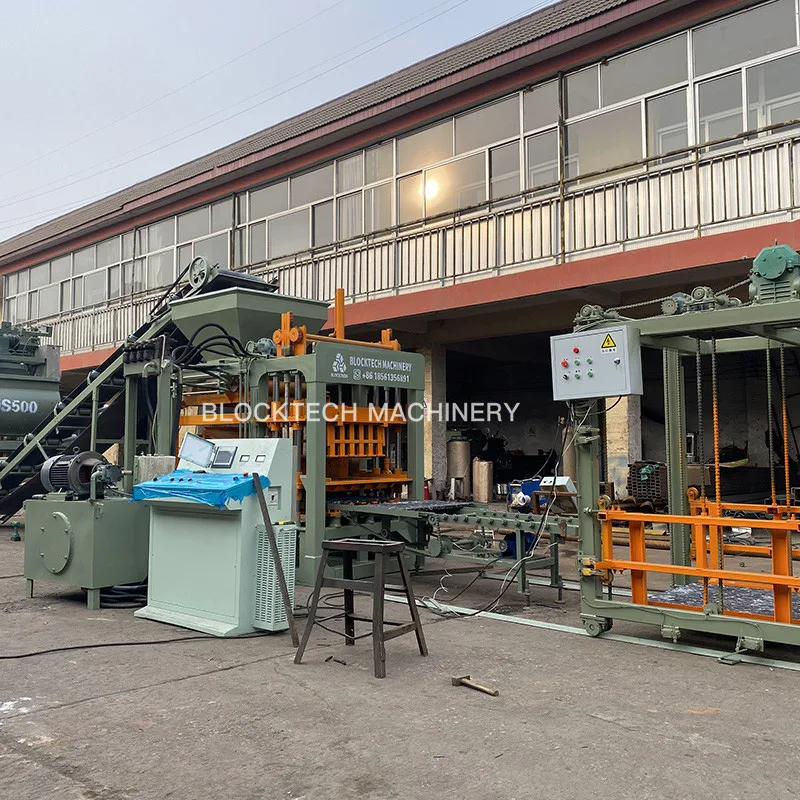 BLOCKTECH machine brique parpaing machine a brique et pavet chine ciment bloc brique machine