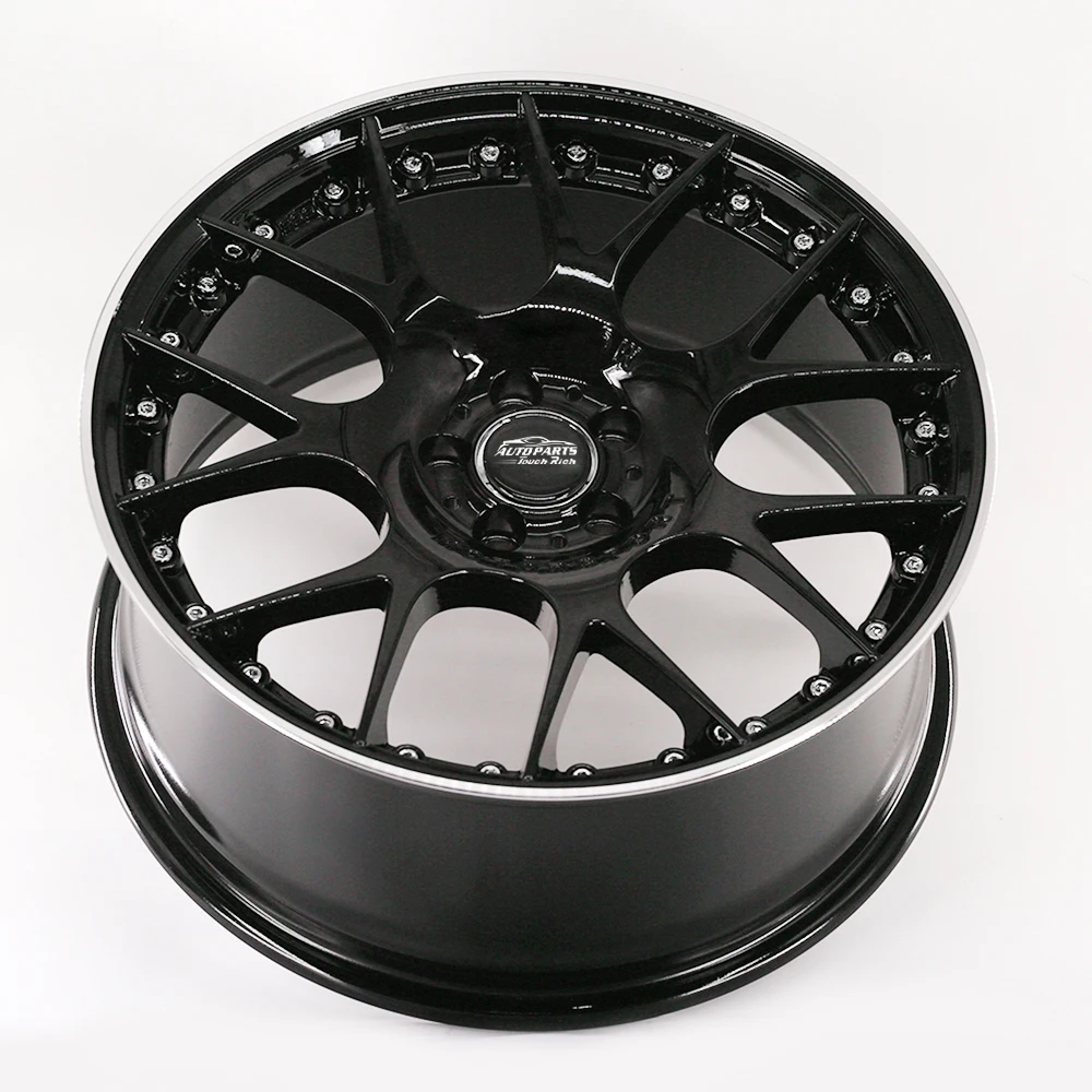 China Rayone Wheels Factory A048 Classical Mesh Design With Flat KS Center Cap For Passenger Car