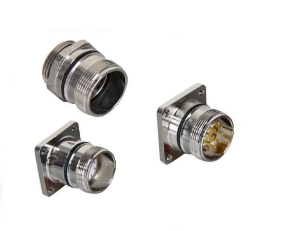 Hummel circular connector-12pin ip67 M23 thread assembly connectors