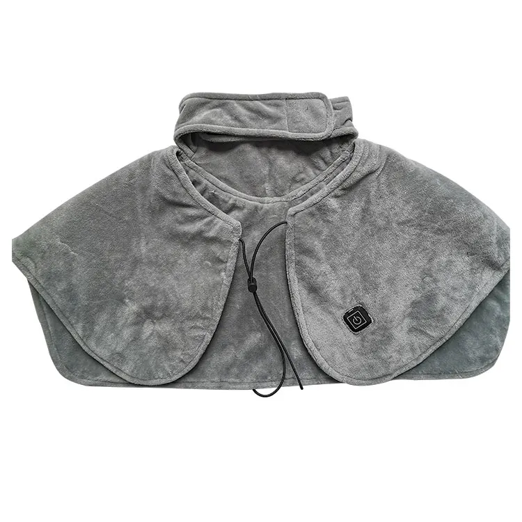 Electric Heating Far-infrared Therapy Neck Shoulder Wrap Pad for Neck Pain Relief