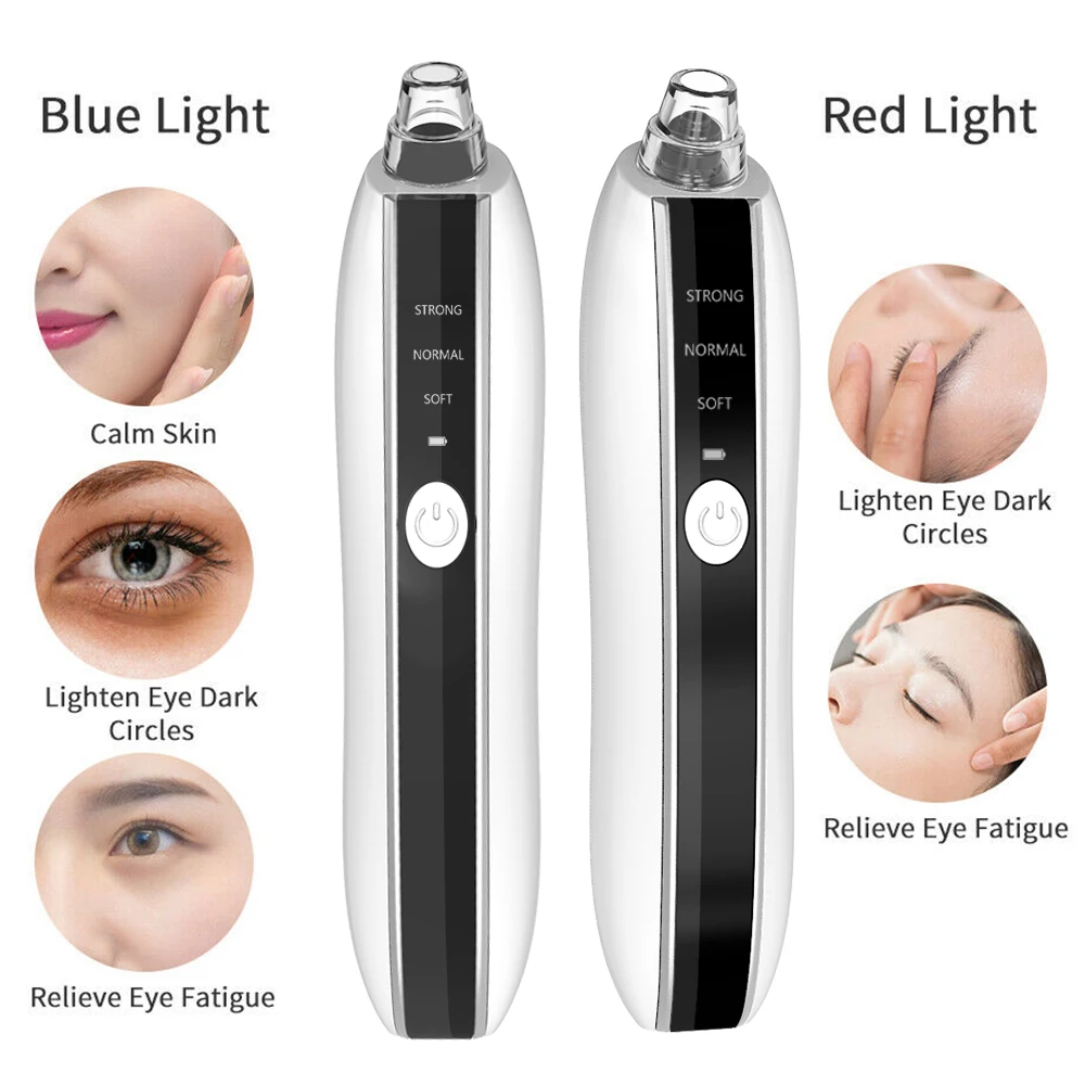 Blackheads Vacuum Nose  Acne Tool Beauty Pore Facial Cleaner Tool Electric Acne Camera Blackhead Removal Instrument Machine
