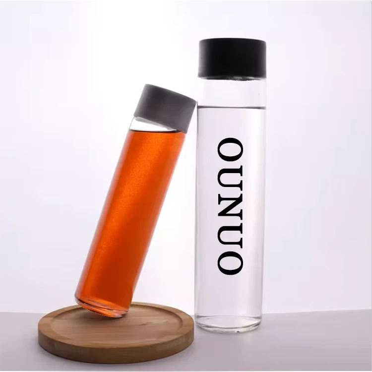 Высокое качество 250 мл 500 прозрачная стеклянная бутылка для питьевой воды минеральной Молочный Сок напиток