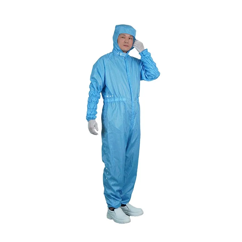 Factory price Anti static electricity comfortable esd suit for biology laboratory