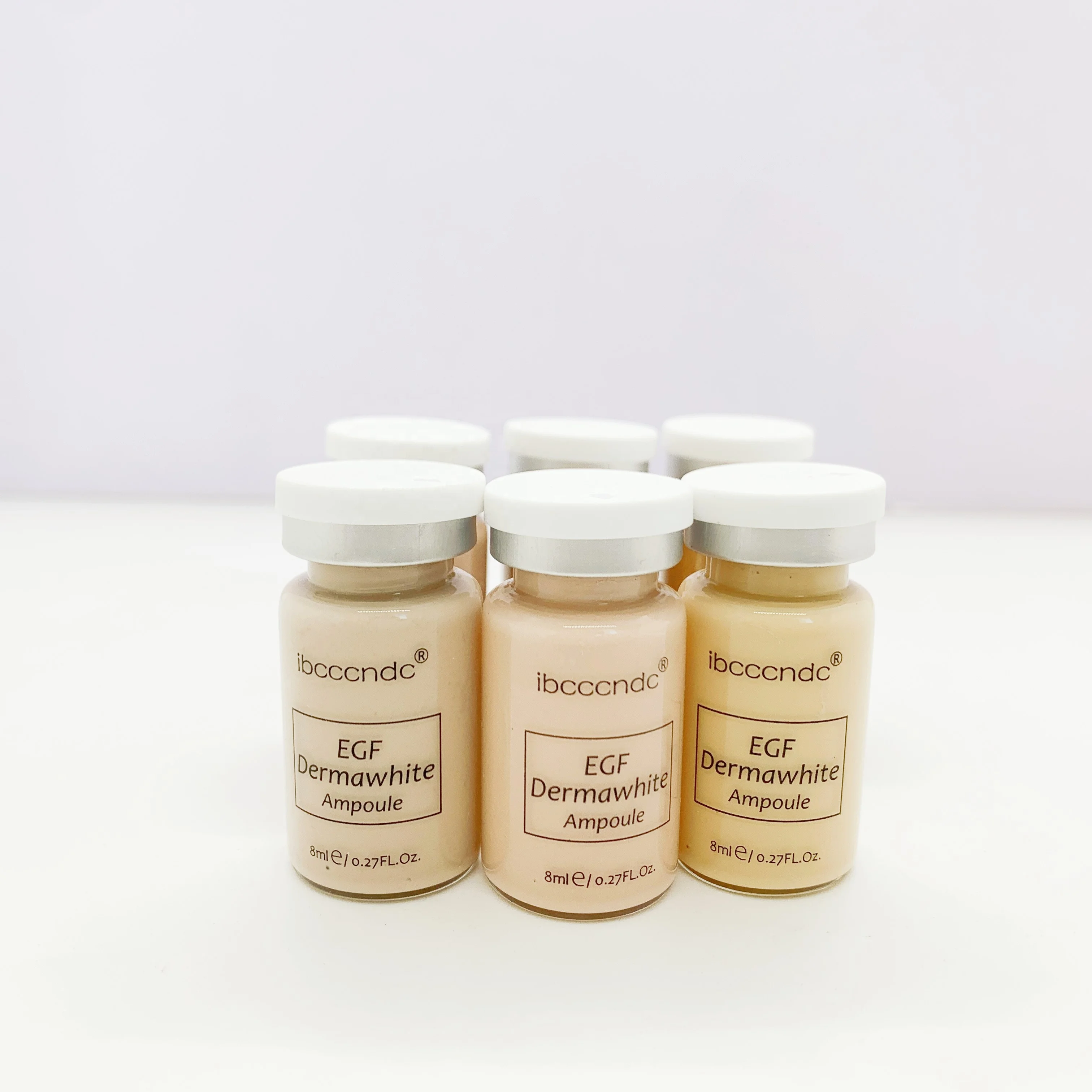 12pcs/box 8ml BB Cream Starter Kit hd Matte Perfecting Coverage Vegan Yellow Colour Foundation Cream and Face Serum