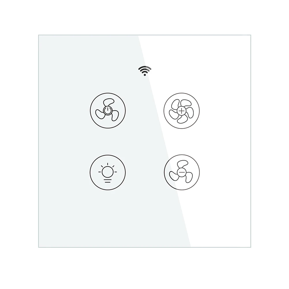 Wi-Fi RF потолочный вентилятор с настенный светильник Smart Life Tuya беспроводной пульт дистанционного управления Умный дом система автоматизации 2/3 способ таймера