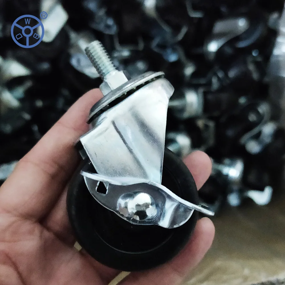 WBD Цена по прейскуранту завода легкие резиновые маленькие колесики для мебели роликовые колесики для ног