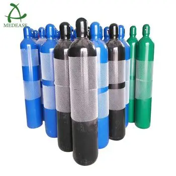 Hot Sale High Quality and Colorful Medical Professional Gas Equipments Gas Cylinder Portable Oxygen Seamless Steel Class I