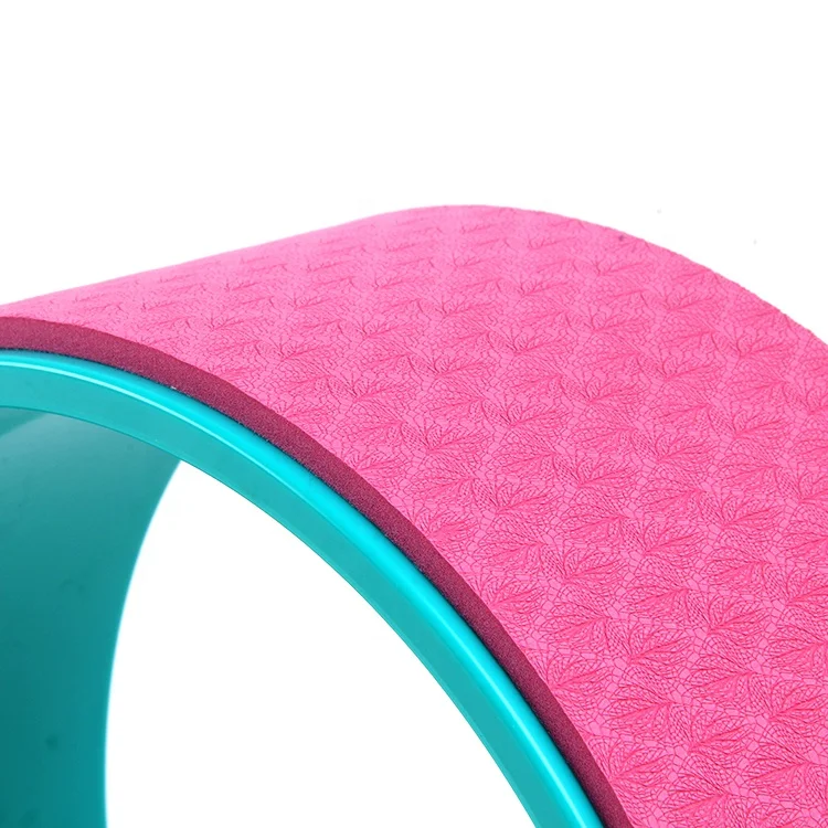 TPE Mini Dharma Yoga Wheel Oem For Beginner Wheel For Yoga