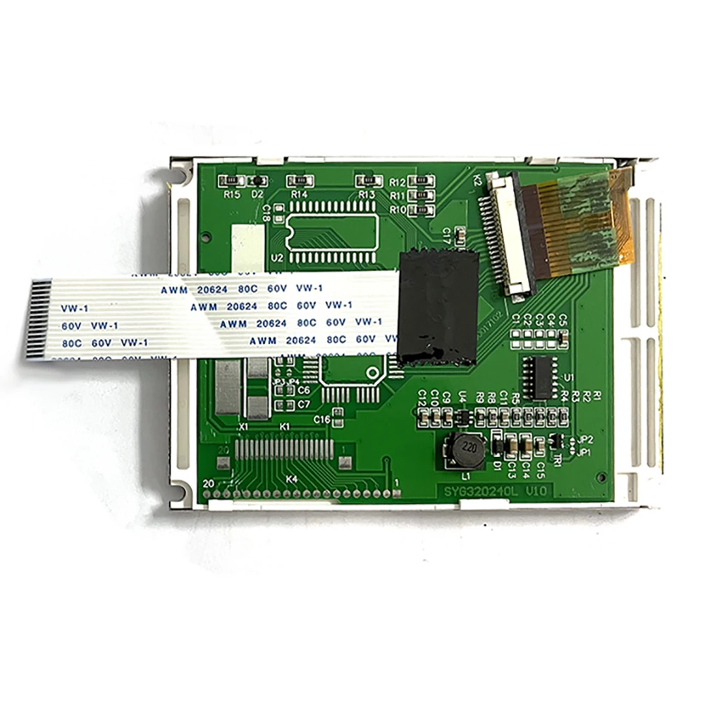 3.8 Inch blue lcd panel 320x240 graphic lcd module Ra8835 controller 20 pin cog display