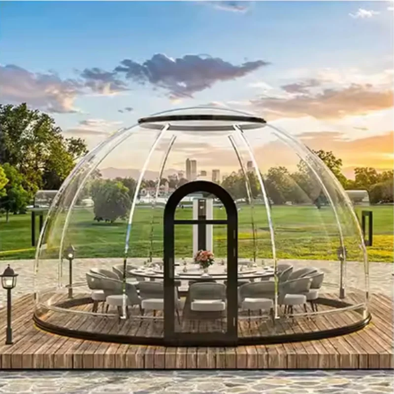 Modern Design Holiday Style Igloo Bubble Tent Garden Room Camping Tent Restaurant Polycarbonate Meeting Room