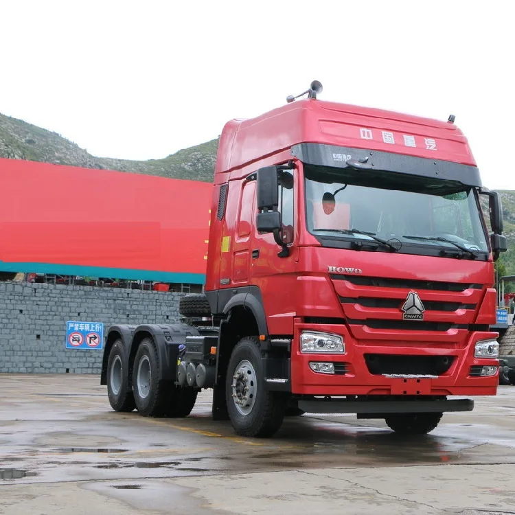 
371hp 10 wheels 6*4 used SINOTRUK HOWO tractor truck for sale 
