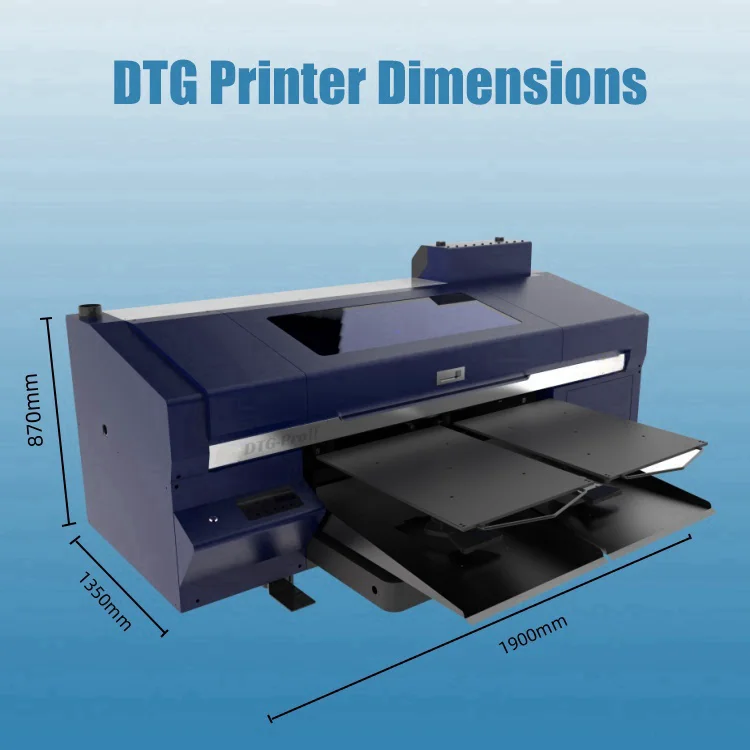 Wholesale DTG Printer A3 T-shirt Printing Machine i3200 Print Head Double Station DTG Printer