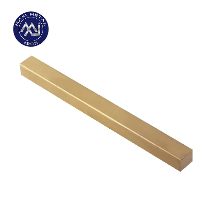 C2800 CuZn37 Brass Bar Flat Copper Bar Brass Block
