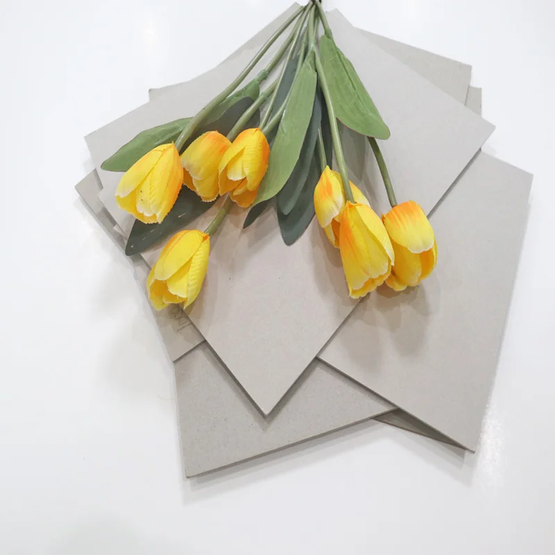 
2mm 230-500gsm gray paperboard book binding grey boards from China supplier 