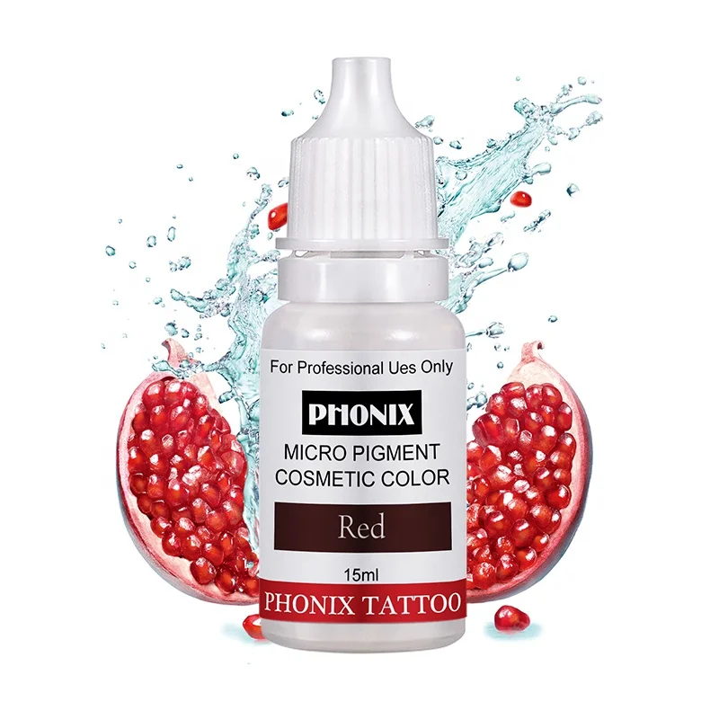 OEM  Good Quality Micro Permanent Makeup Tattoo Microblading Pigment Liquid  Micropigments Lip Tattoo Ink