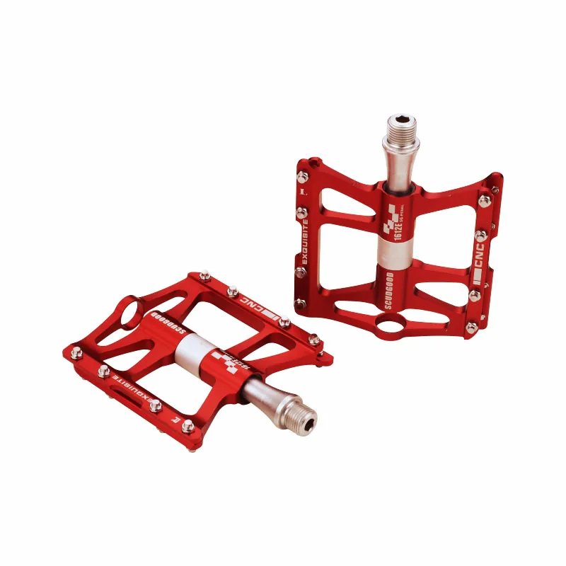 CNC widened platform bike pedals with 3 bearings for road bike MTB bike