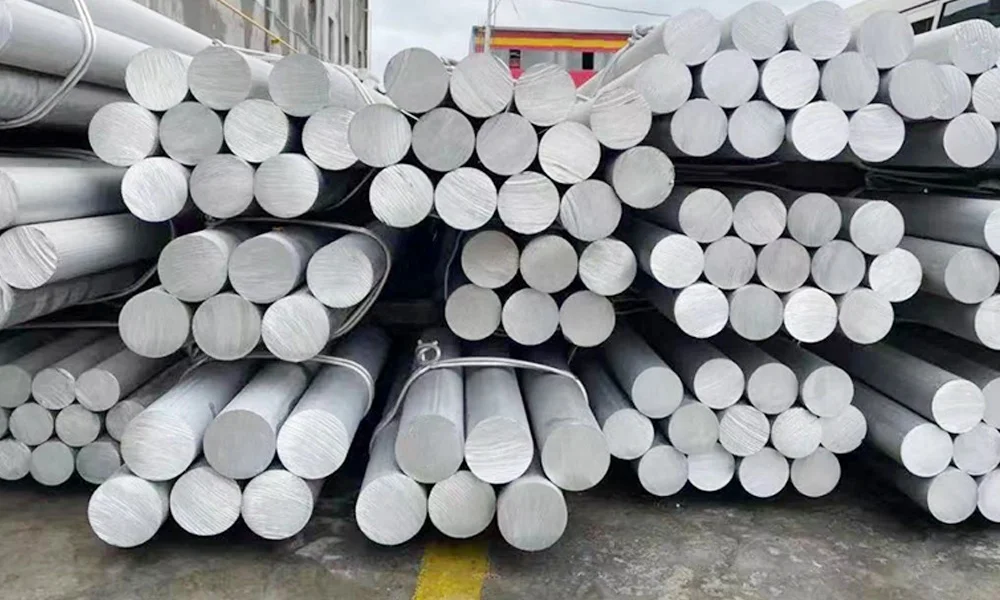 China High strength 6060 6063 T5 T6 5inch 7inch 8inch large diameter aluminum billets aluminum alloy rod round bar on sale