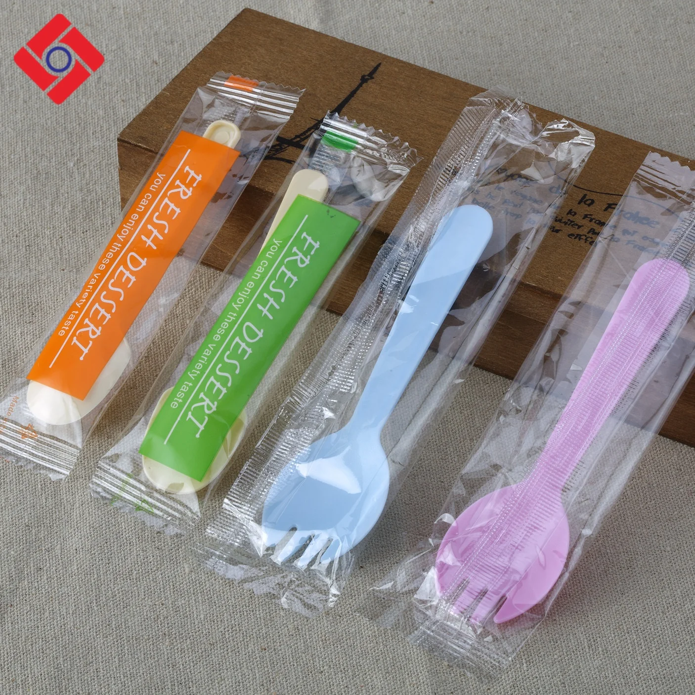 Wholesale Disposable Food Grade Plastic Spoon For Ice Cream Dessert And Yogurt