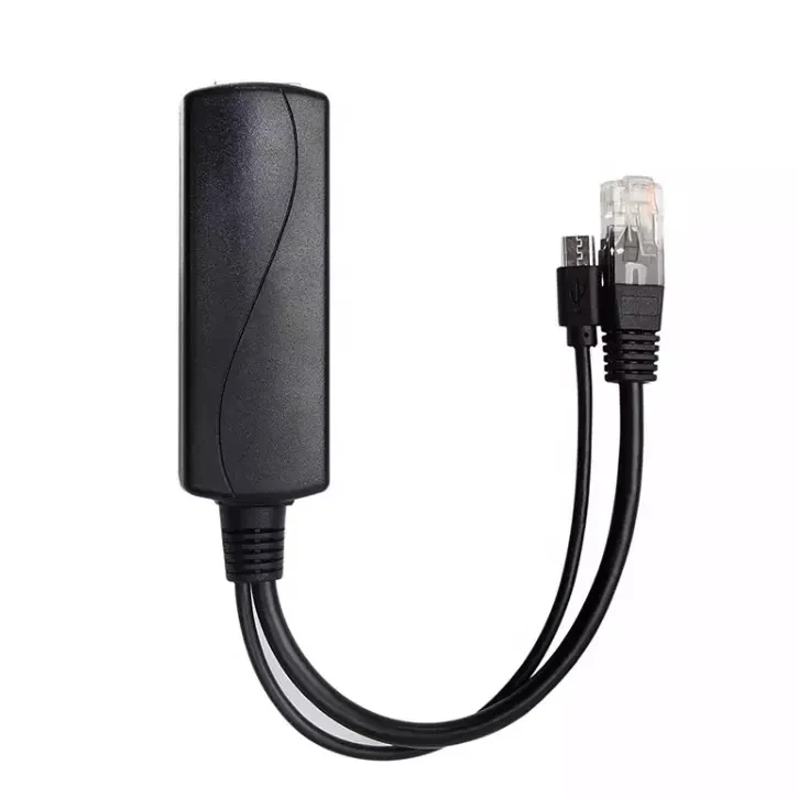 12V 2.5A Gigabit Type-C USB PoE Splitter Power over Ethernet RJ45 adapter 48V to 12V 2.5A Splitter