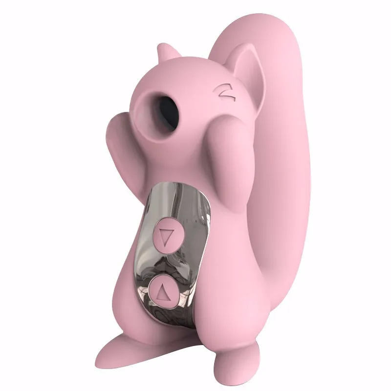 10 Handheld Wireless Squirrel Clitorial Sucking Vibrator Nipple Vibrating Role Playing Massager Adult Sex Toys for Womens