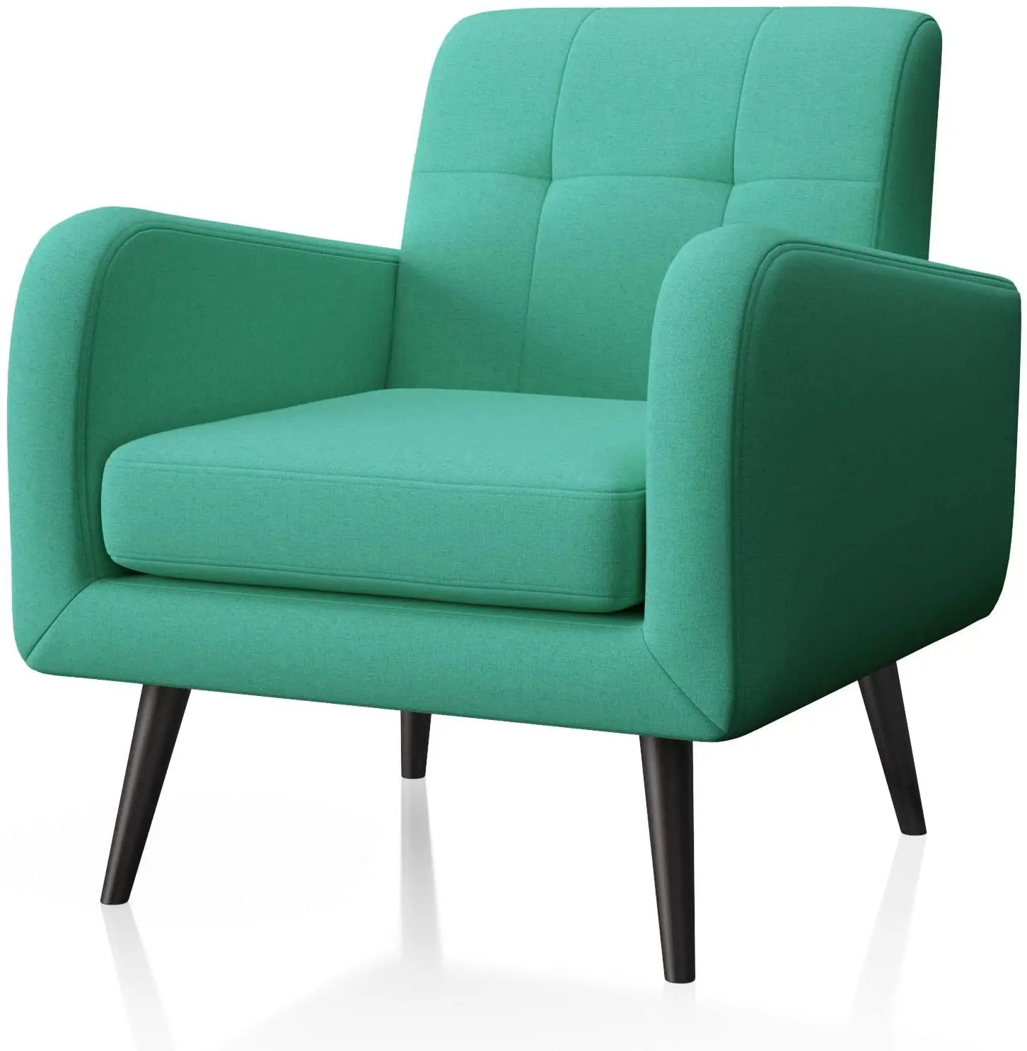 Wooden Fabric Living Room Chair  Armchair Tub sofa