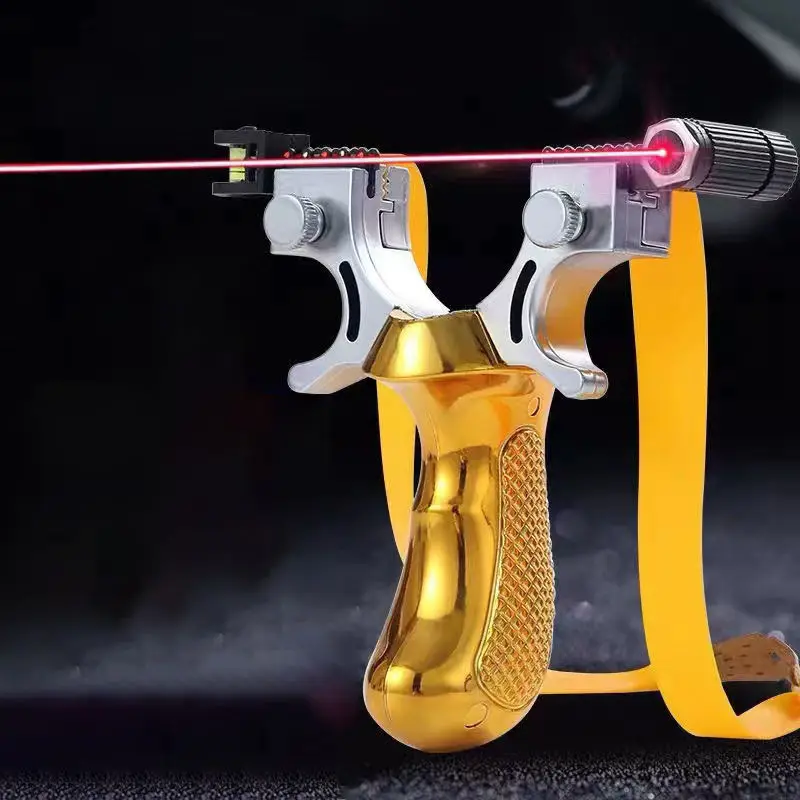 slingshot catapult laser for outdoor playing High Precision slingshot rubber