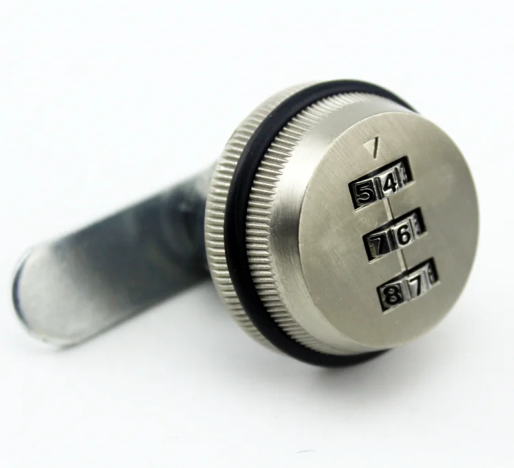 DL38(MS7100Z)Zinc Alloy 3 Digits Password 90 Degree Rotary Keyless Combination Mailbox Furniture Desk Number Cam Cabinet Lock