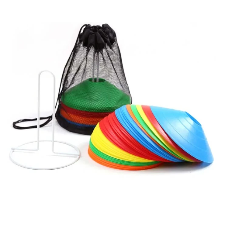 Hot Sale Sports Football Training Agility Cones Football Equipment Portable Marker Soccer Disc Cones