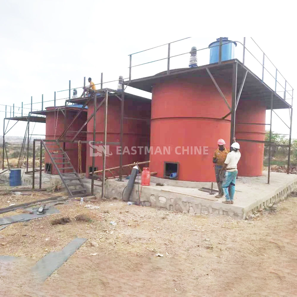 Gold Carbon In Pulp processing Line Gold CIL Plant Processing Equipment in Zimbabwe