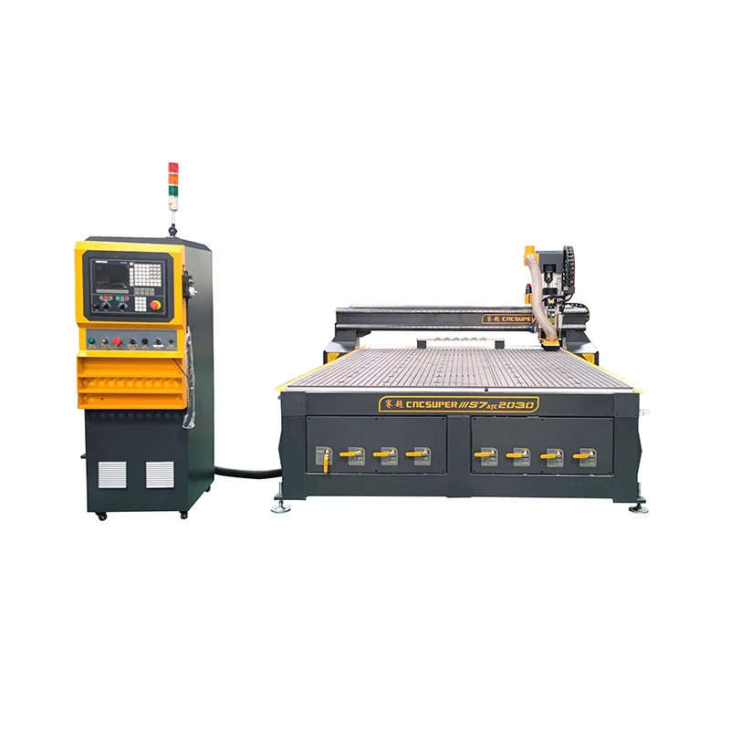2d 3d 3axis Wood Engraver Machine Cnc-Router-Machine Liner Motor Cnc Atc Router With Tool Changer And Vacume Table