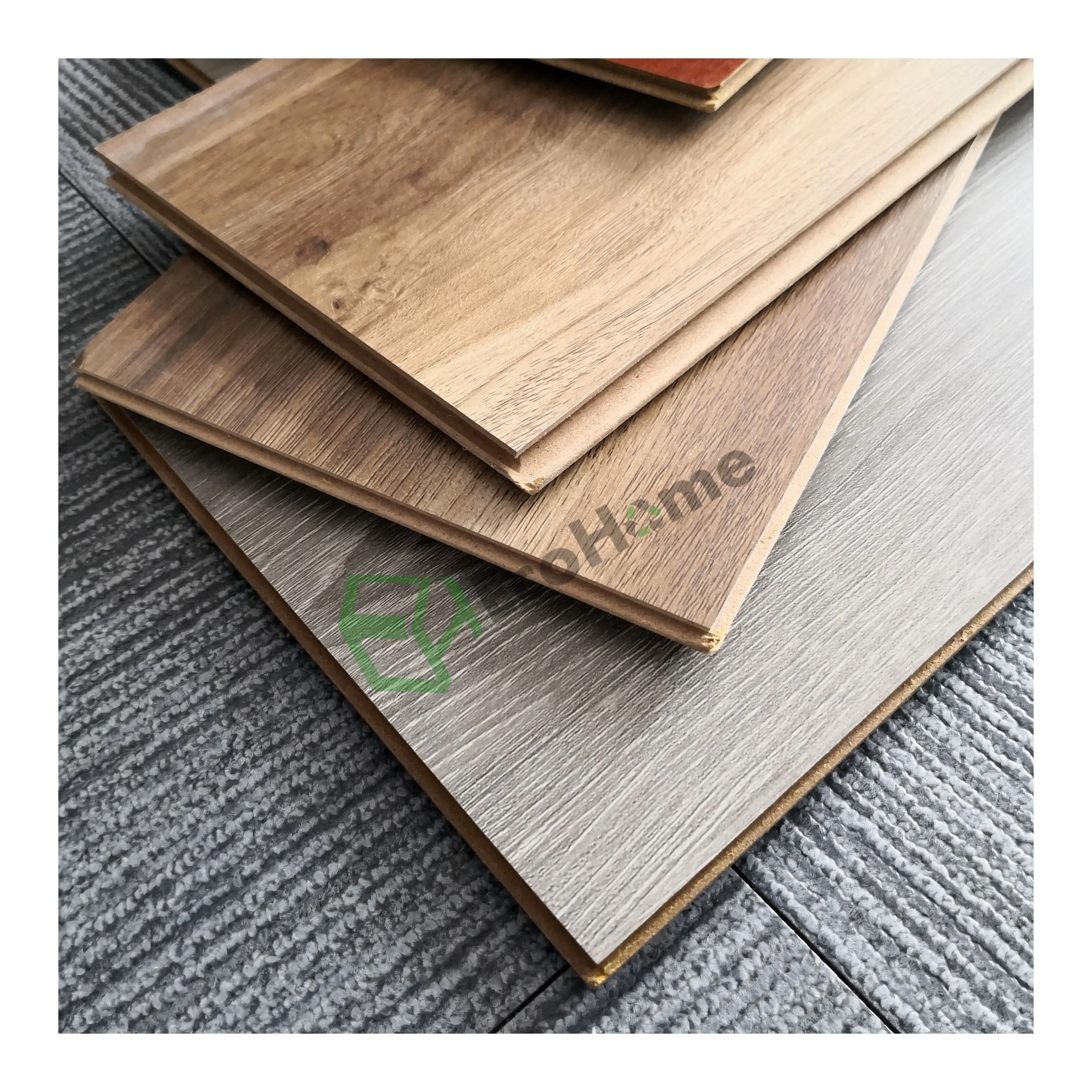 Waterproof Quick Cilck Laminate Flooring for Residential and Commercial GOLDEN PINE HDF