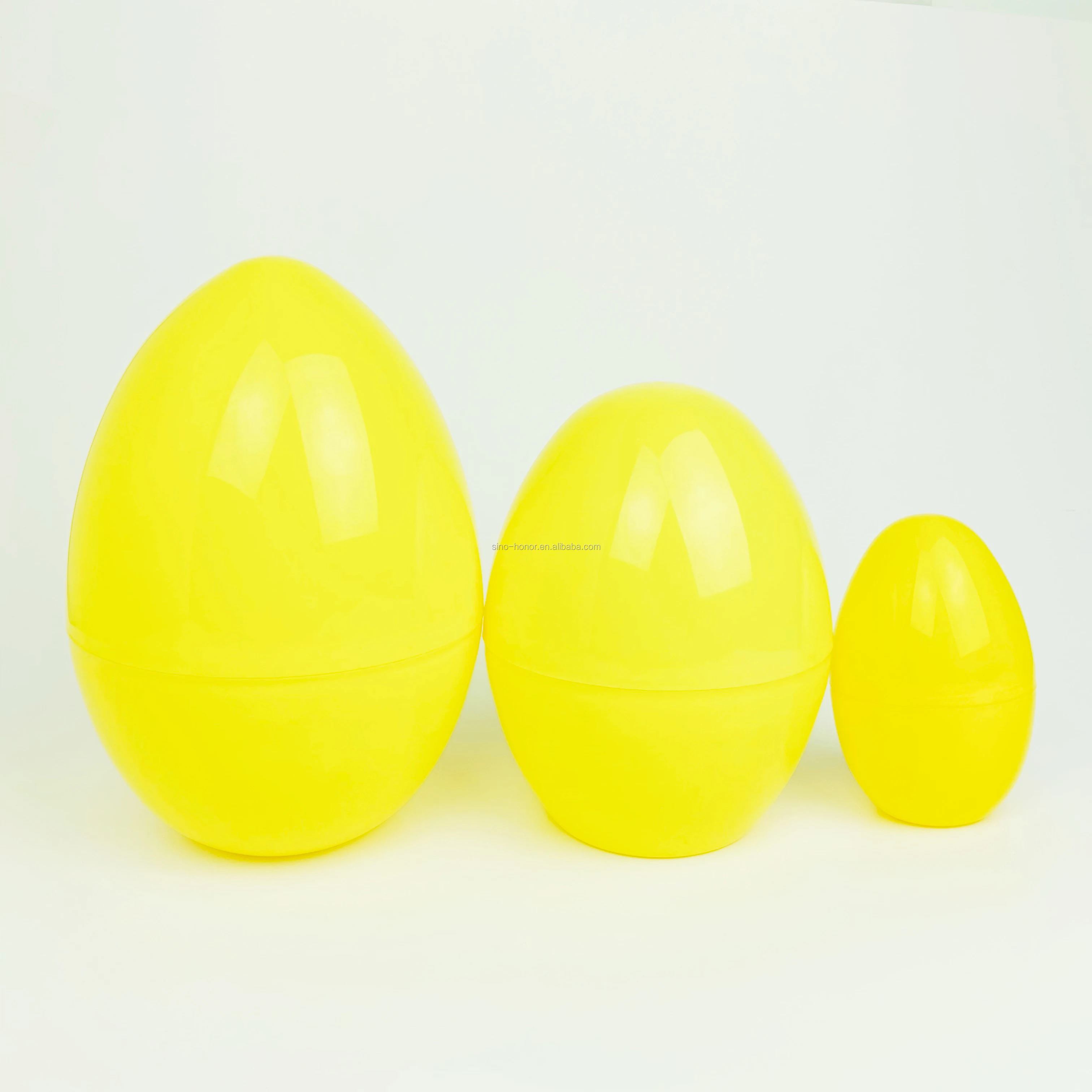 Plastic big egg Plastic Easter egg various colors and styles
