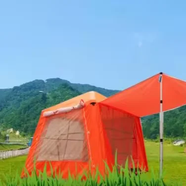 Hot Selling Luxury Glamping Bell Tent Outdoor Camping Cotton Canvas Tent Two Waterproof Oxford camping tent