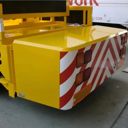 Trailer Truck Mounted Crash Attenuator Customised Buffer Module Truck Mounted Attenuator