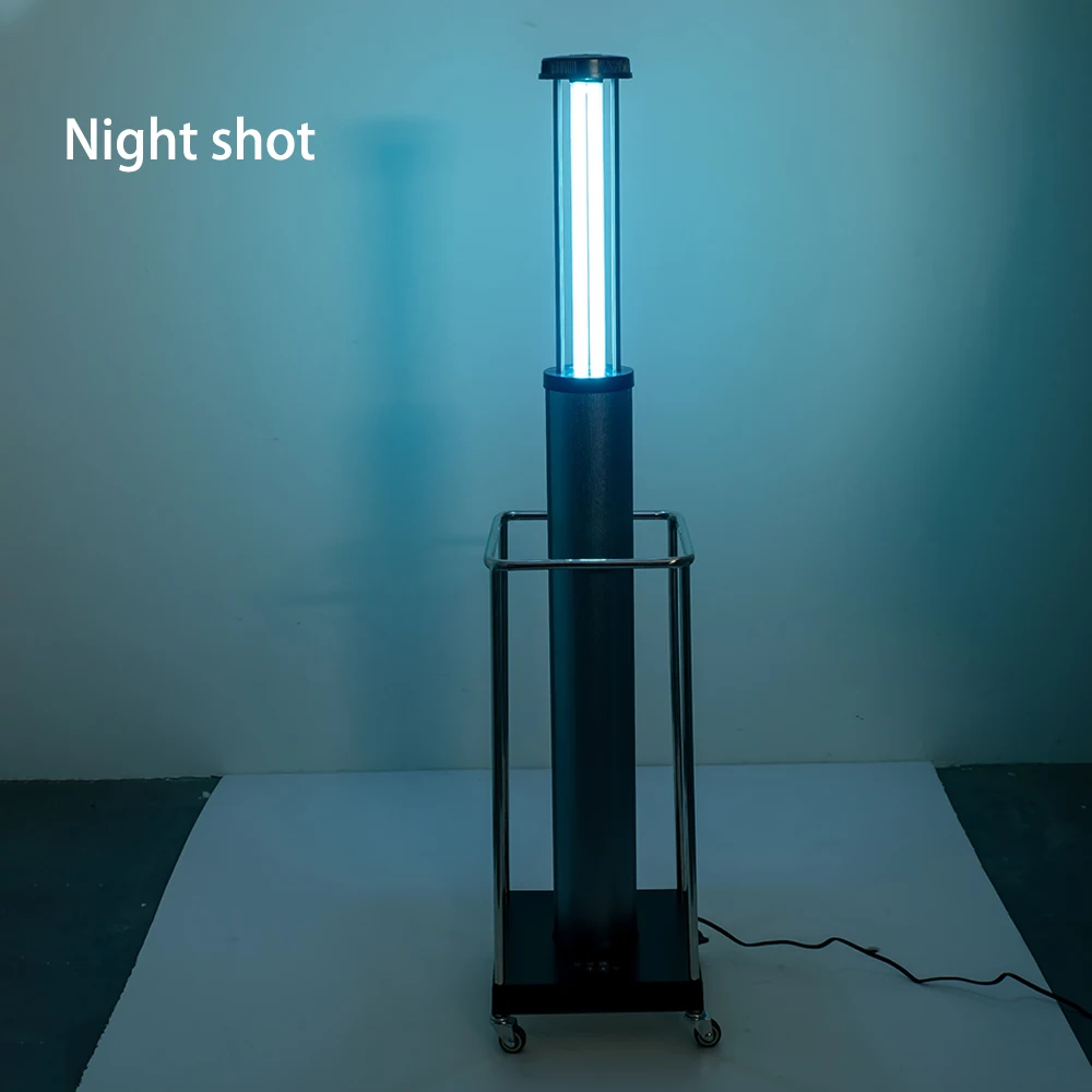 
99.99% kill virus Intelligent sensor automatically turns off light Air Uvc Light Air Purifier Uv Lamp 