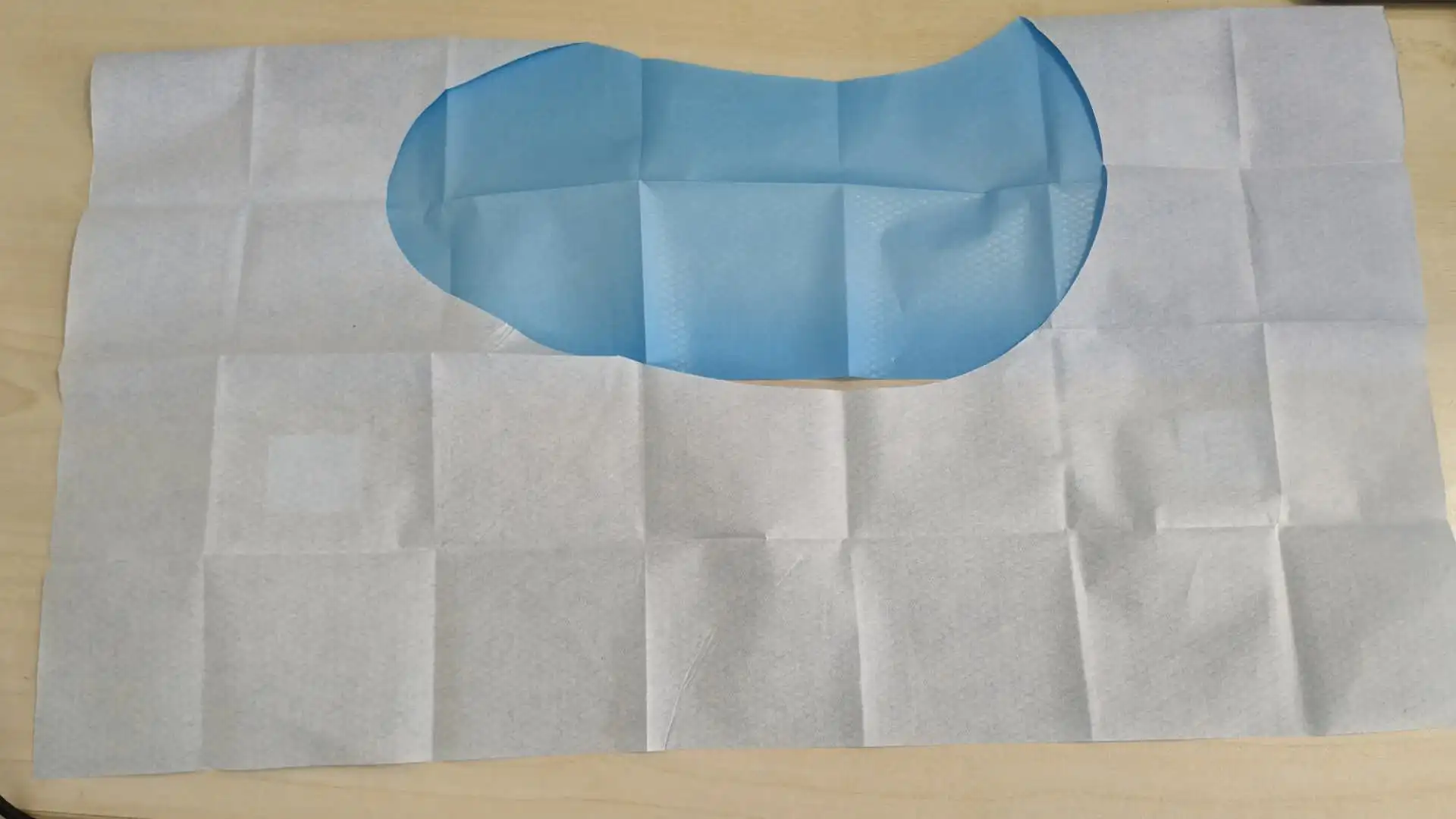 low price manufacture commercial adhesive travel toilet seat cover disposable paper waterproof commercial