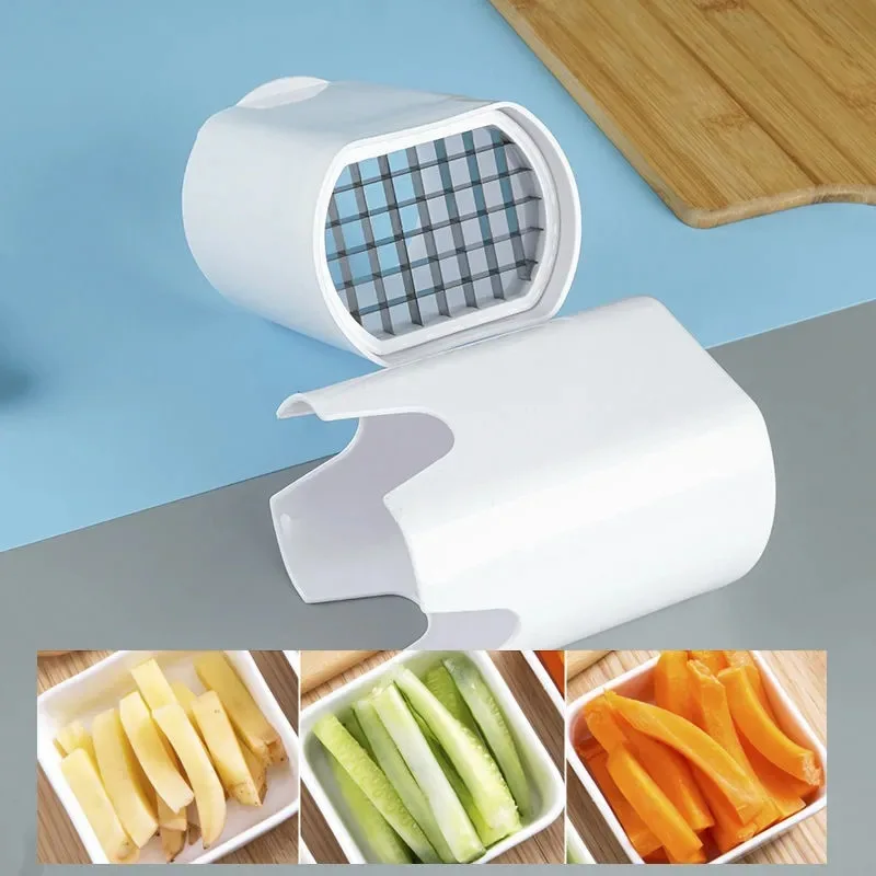 Plastic Manual Fries Vegetable Cube French Fry Cutter Onion Potato Cutter Professional Vegetable Chopper Slicer