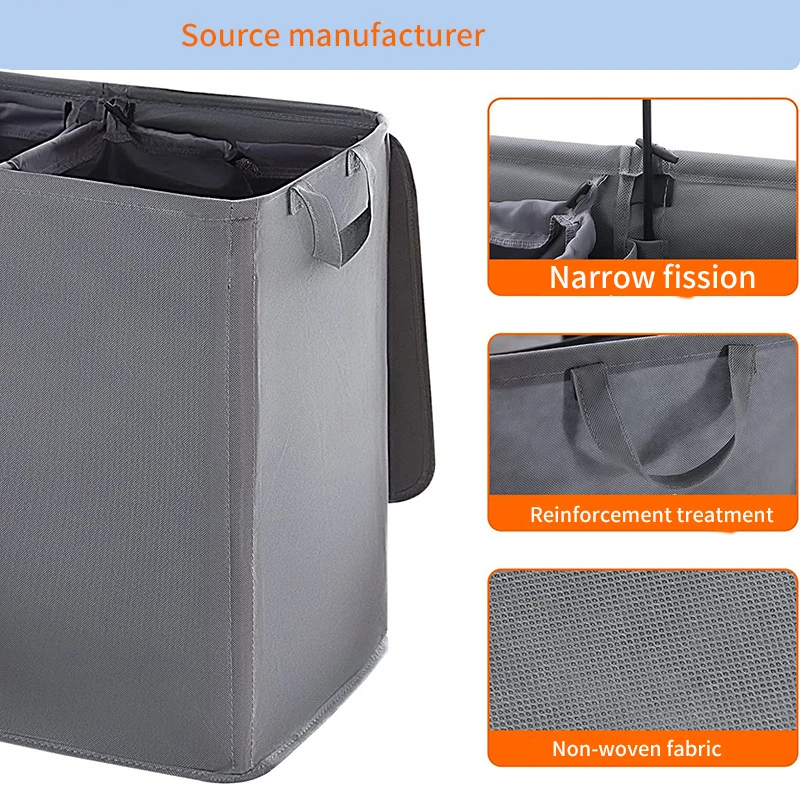 Trending New Arrival Laundry storage dust bag basket box canvas custom logo bag