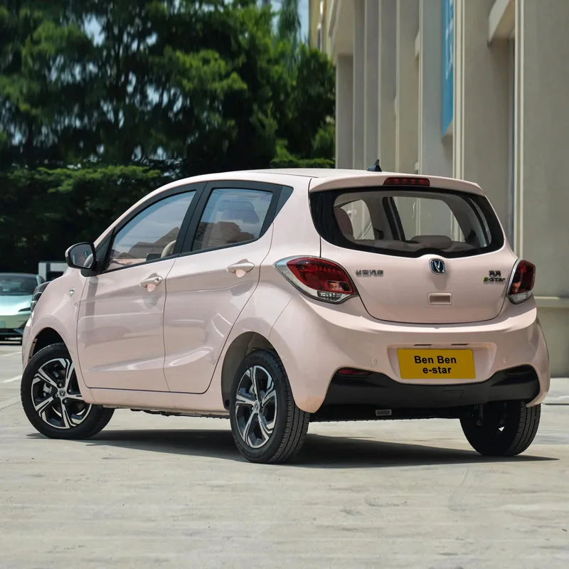 Best Selling 2024 Colorful High Speed New Energy Vehicle Mini Ev Car Changan Benben Mini Electric Car For Adult