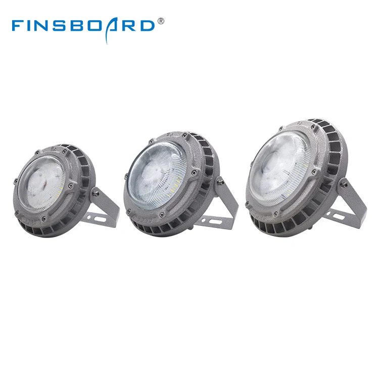 Chemical Warehouse Ip65 Waterproof High Bay Light Led Explosion Proof Lamp 30w 50w 80w 120w Explosion Proof Lights