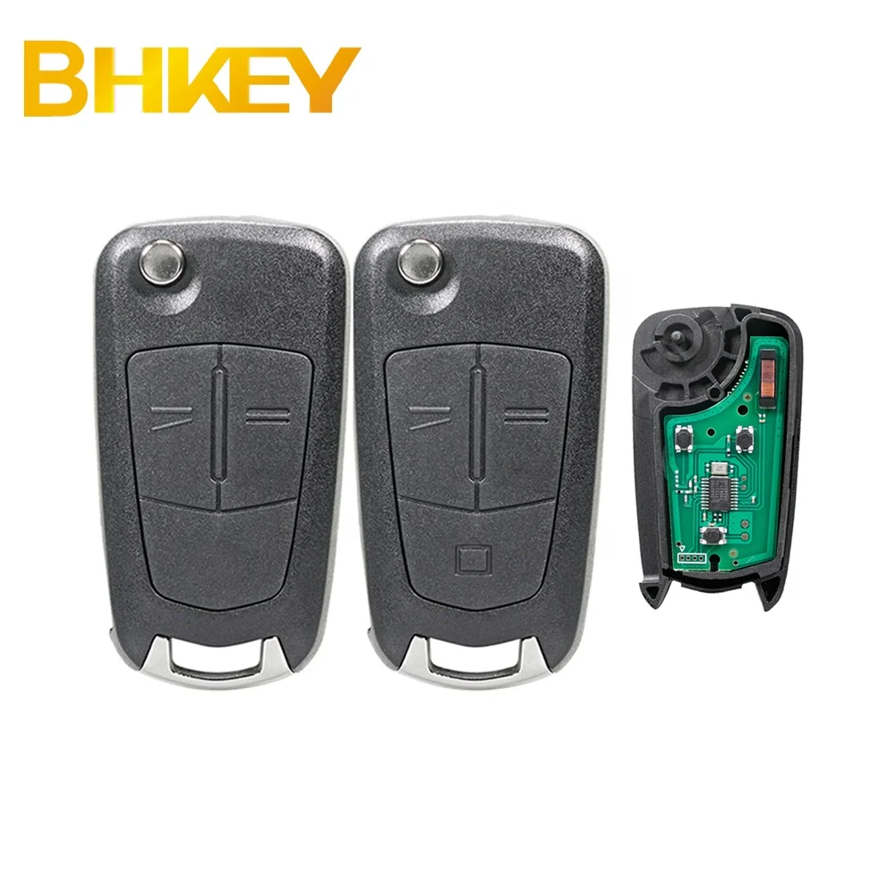 For Opel  Vauxhall Vectra C Signum 2 BTN 3 BTN Remote Car Key Fob 433Mhz PCF7946 Chip