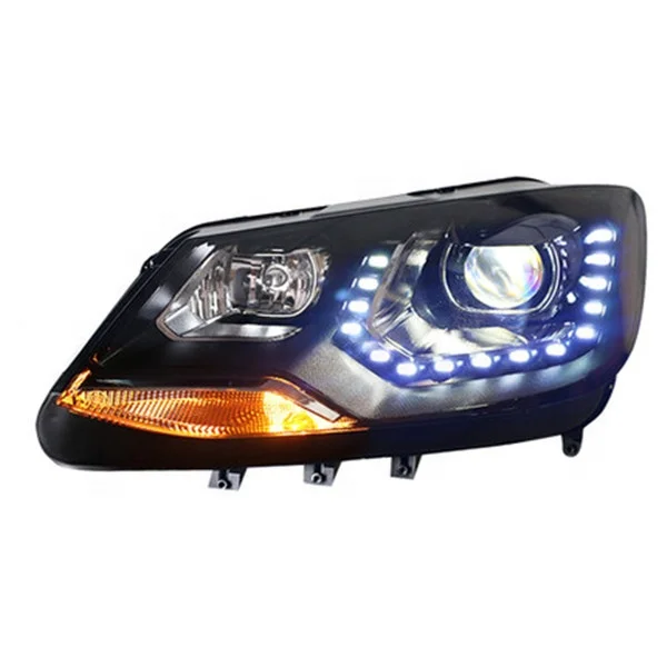 Headlight for Volkswagen VW Sharan 2012-2018 fog lamp front bumper DRL headlight auto modify parts car accessories vehicle