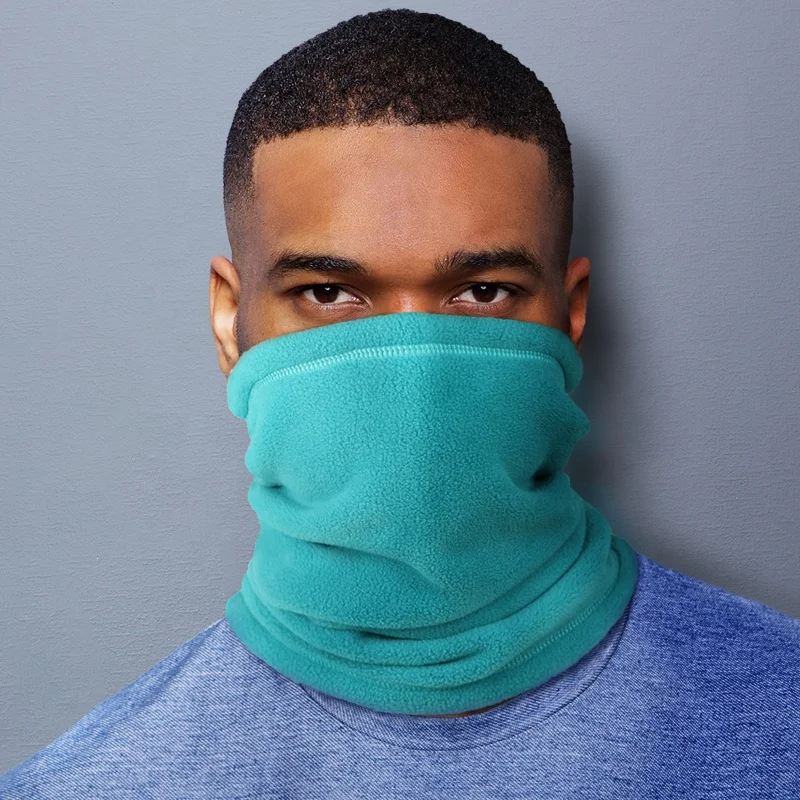 QingLongLin Custom Neck Warmer Unisex Winter Thicker Thermal Tubular Bandana Fashion Commute Neck Warmer for Daily Travel