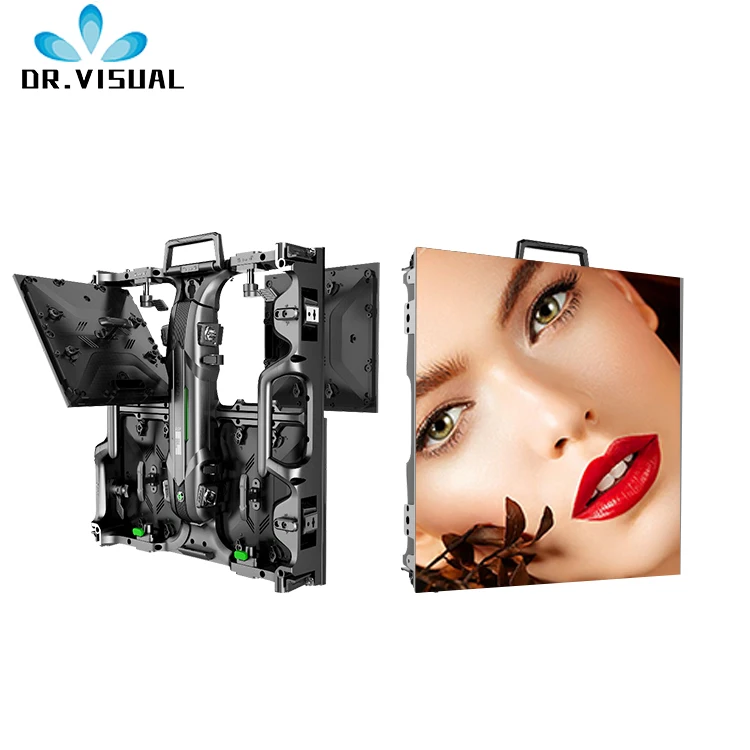 DR VISUAL LED panel outdoor 500*500mm 4500cd 1920hz p3.91 p4.81led screen novastar display p3.9