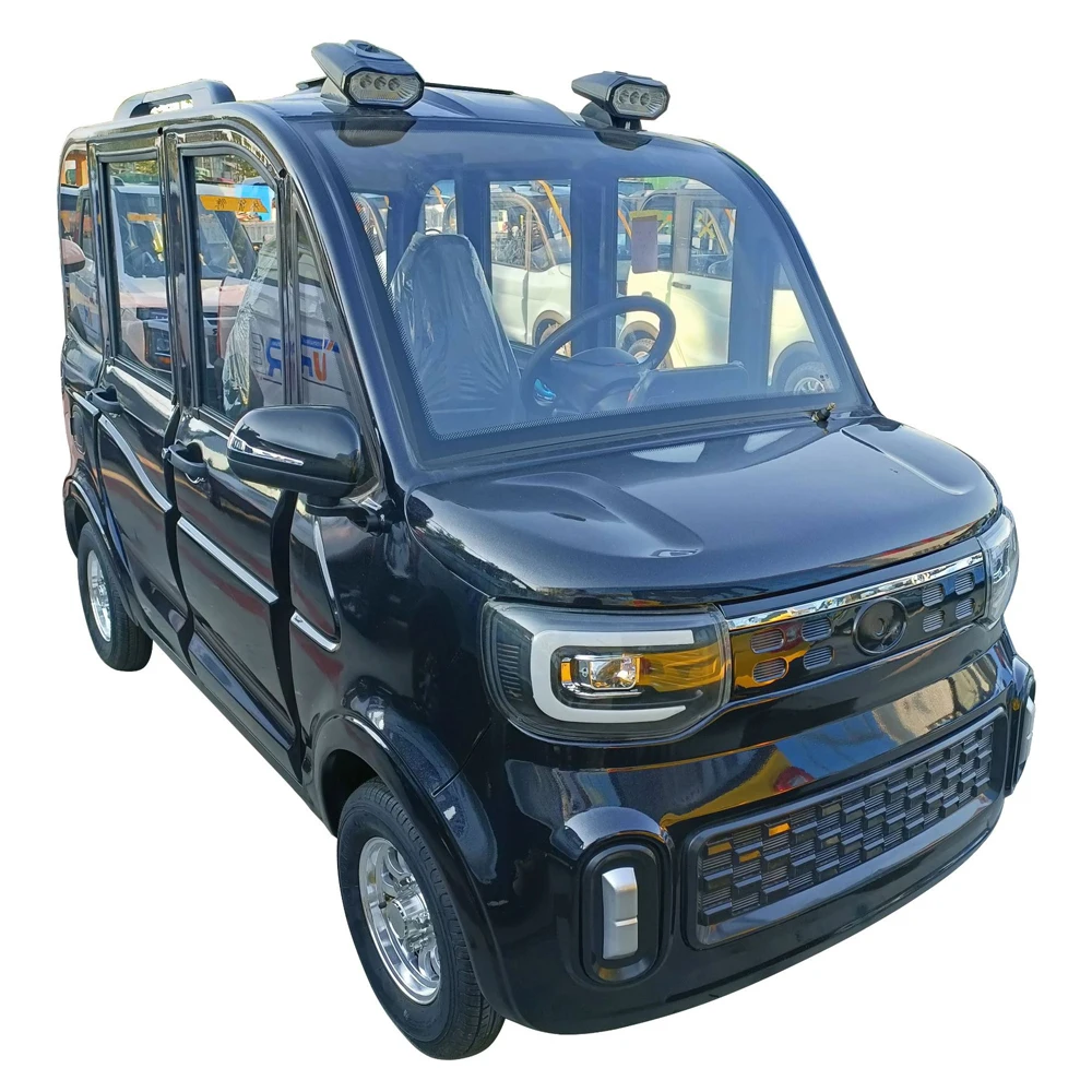 New energy electric high speed 4 seater  rhd electric car hybrid car new micro cars for sale electric utility vehicle