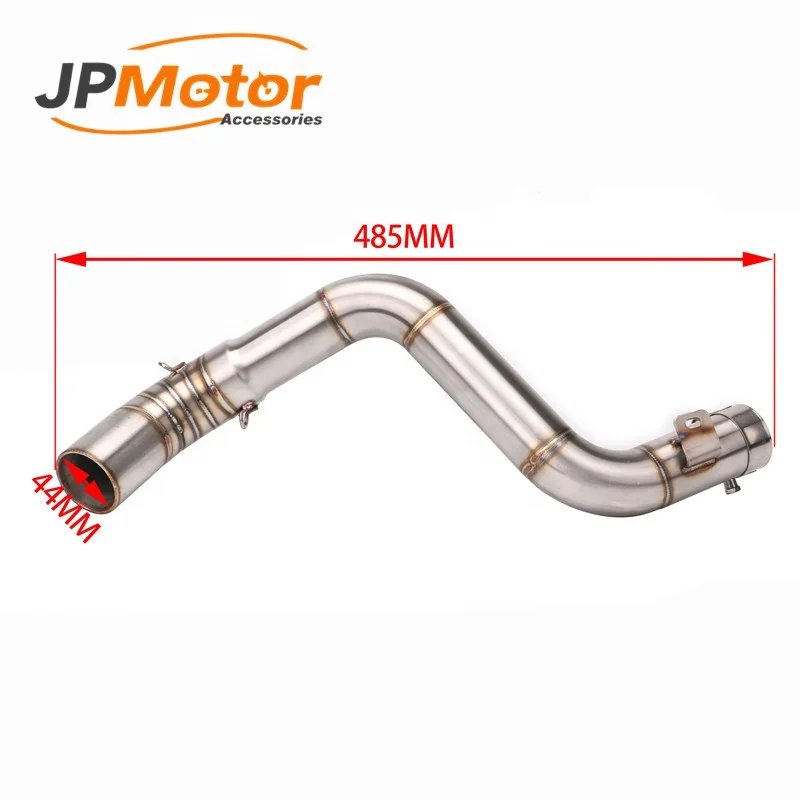JPMotor Motorcycle Exhaust System KTM DUKE 200 42/44mm Motorcycle Exhaust Middle Pipe