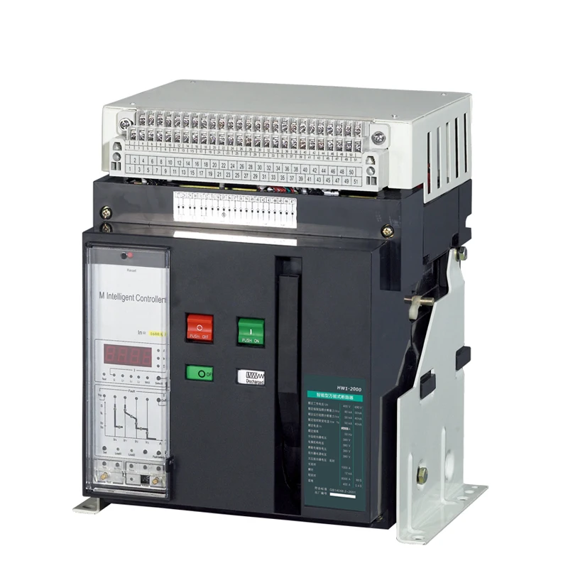 DW45-630 frame universal circuit breaker ACB 630A to 3200A trip switch air circuit breaker