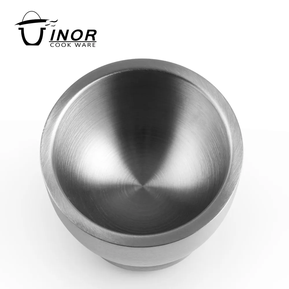 chaozhou garlic grinder stainless steel mortar & pestle for kitchen