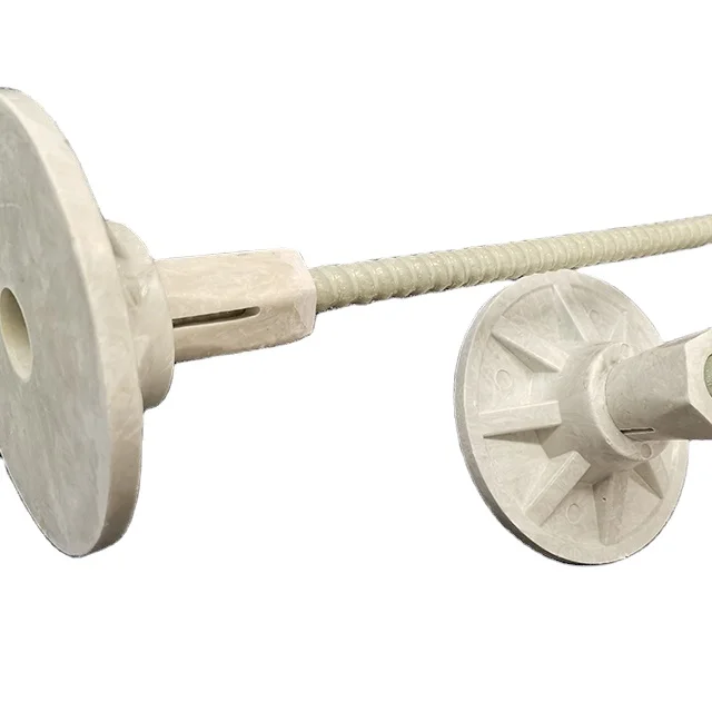 frp rockbolt with thread applying for nut and plate