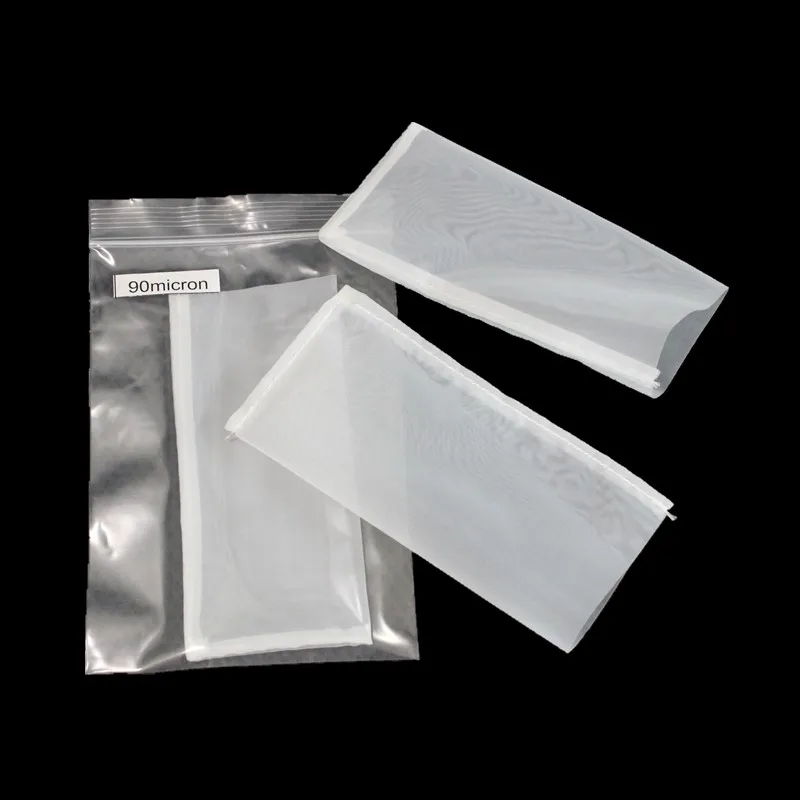 Customized 100% Nylon Mesh Bag 25 37 73 90 120 160 200 micron nylon mesh filter hot press bag